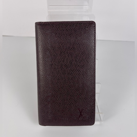 Louis Vuitton Handbags - Louis Vuitton Tyga Brown Leather Wallets Organizer De Poche Card Holder